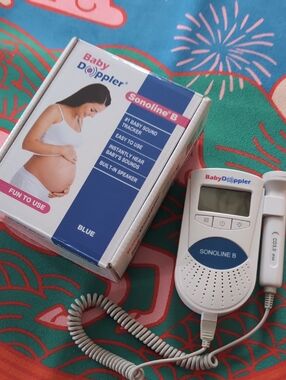 Baby Doppler Sonoline B Fetal Heart Rate Monitor - White & Blue